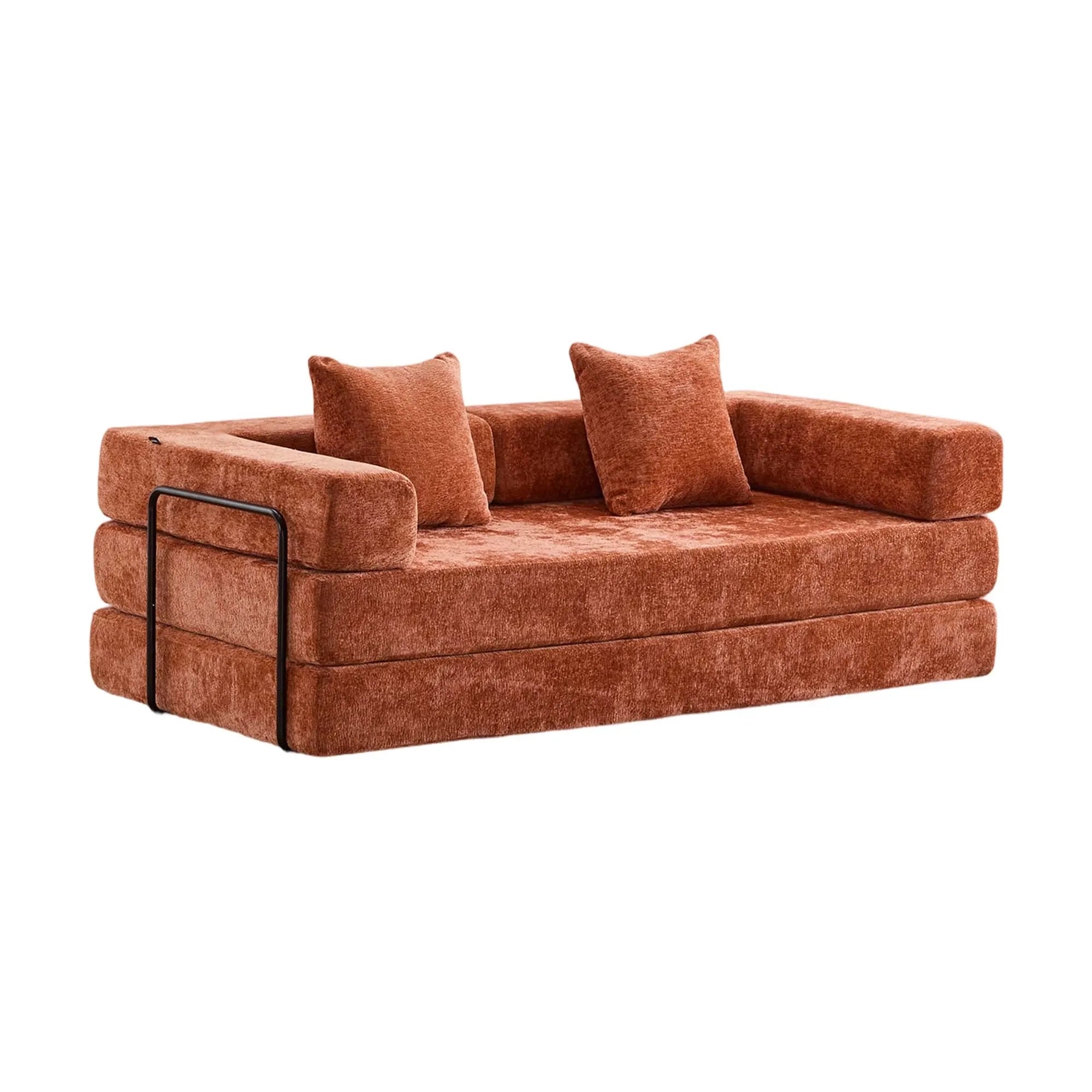 Selene Compressed Modular Sofa Bed-14.2" Seat Height