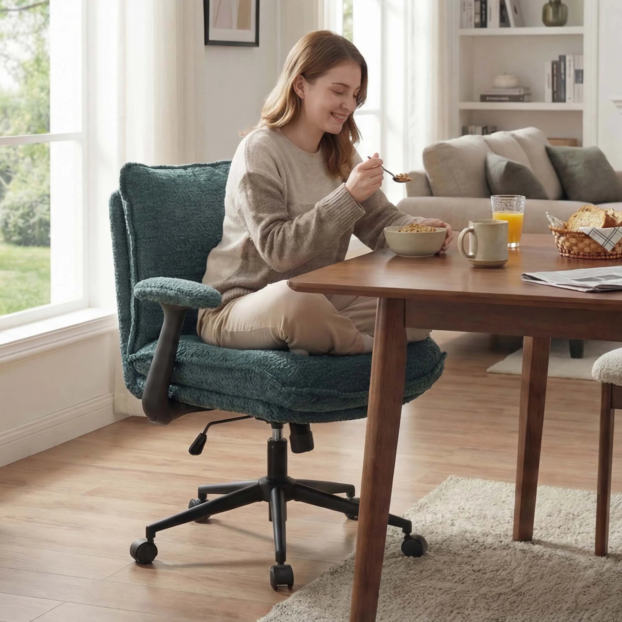 P3 Criss Cross Chair with Adjustable Armrests