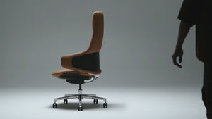 Natia Executive Leather Office Chair - Welax Chair