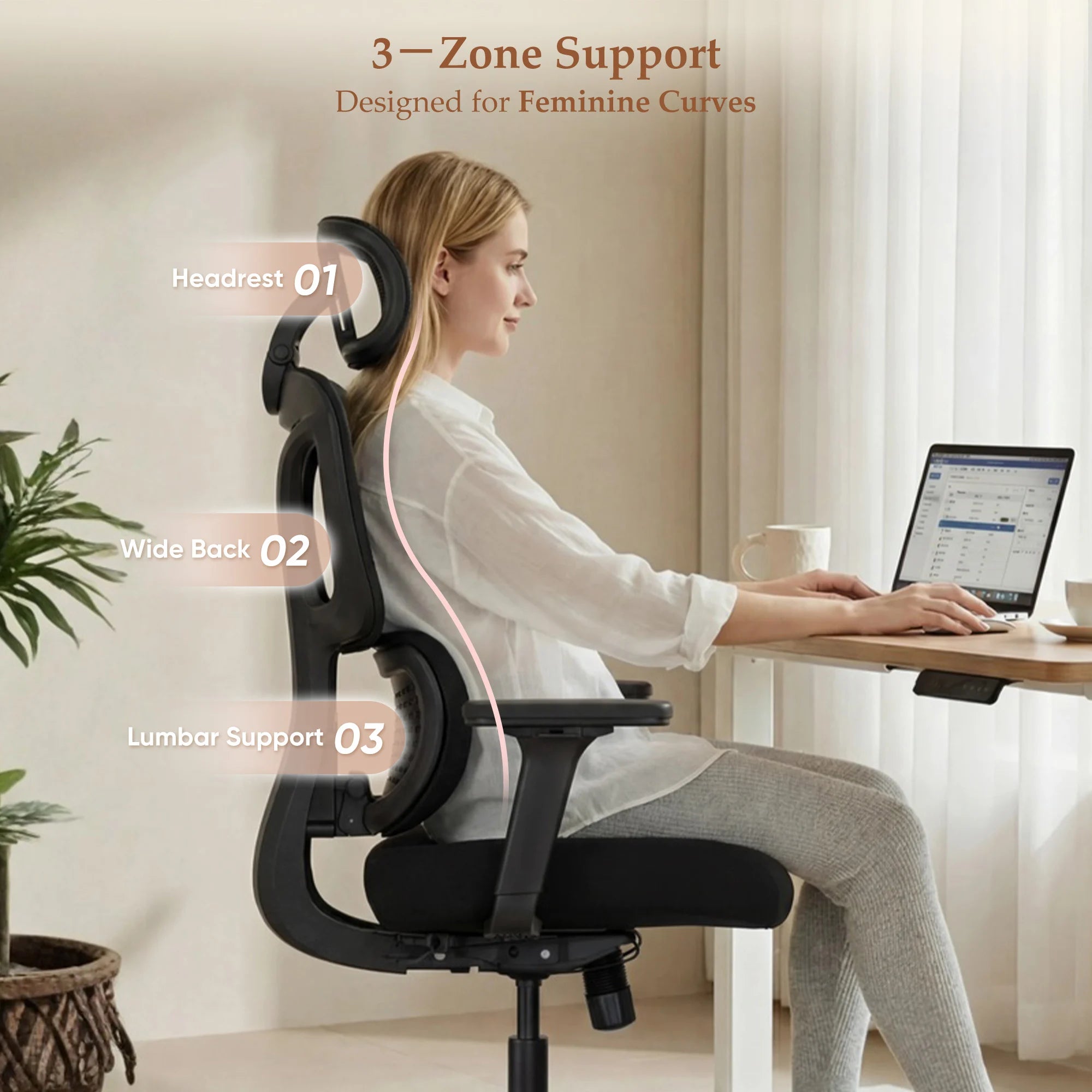 S3 Pro Office Chair with Colorful Lifestyle Design