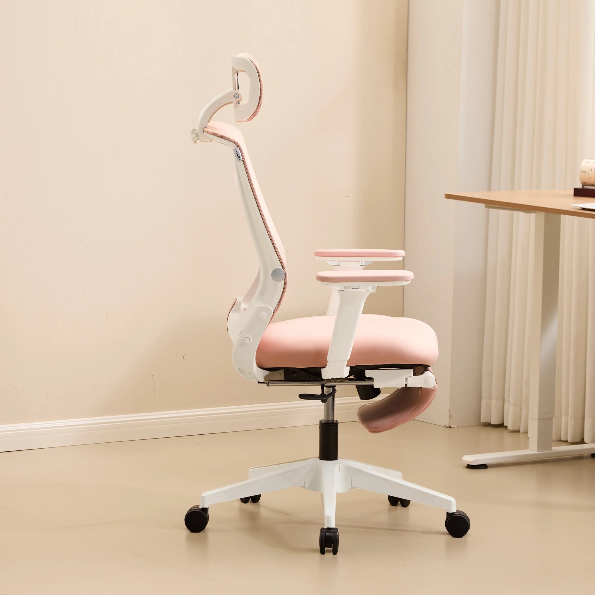 S4 Ergonomic Desk Chair with Foldable Backrest