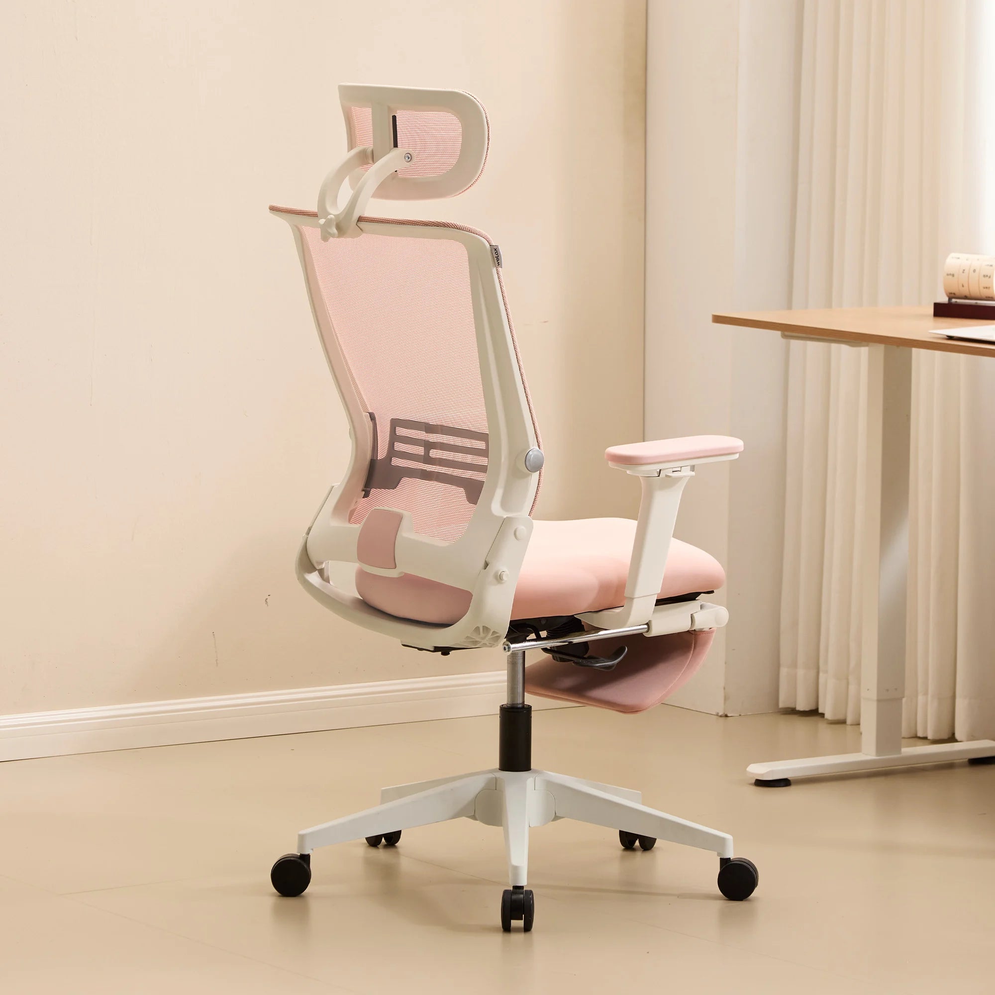 S4 Ergonomic Desk Chair with Foldable Backrest