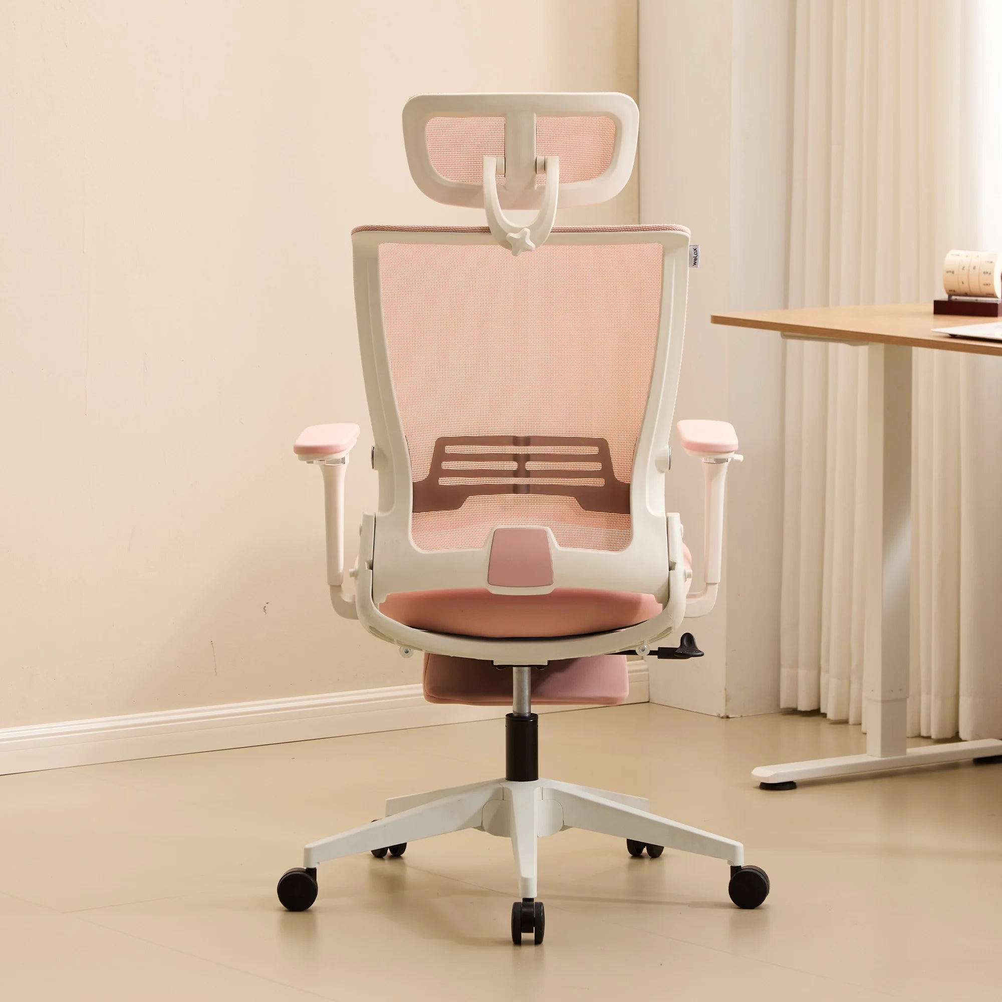 S4 Ergonomic Desk Chair with Foldable Backrest