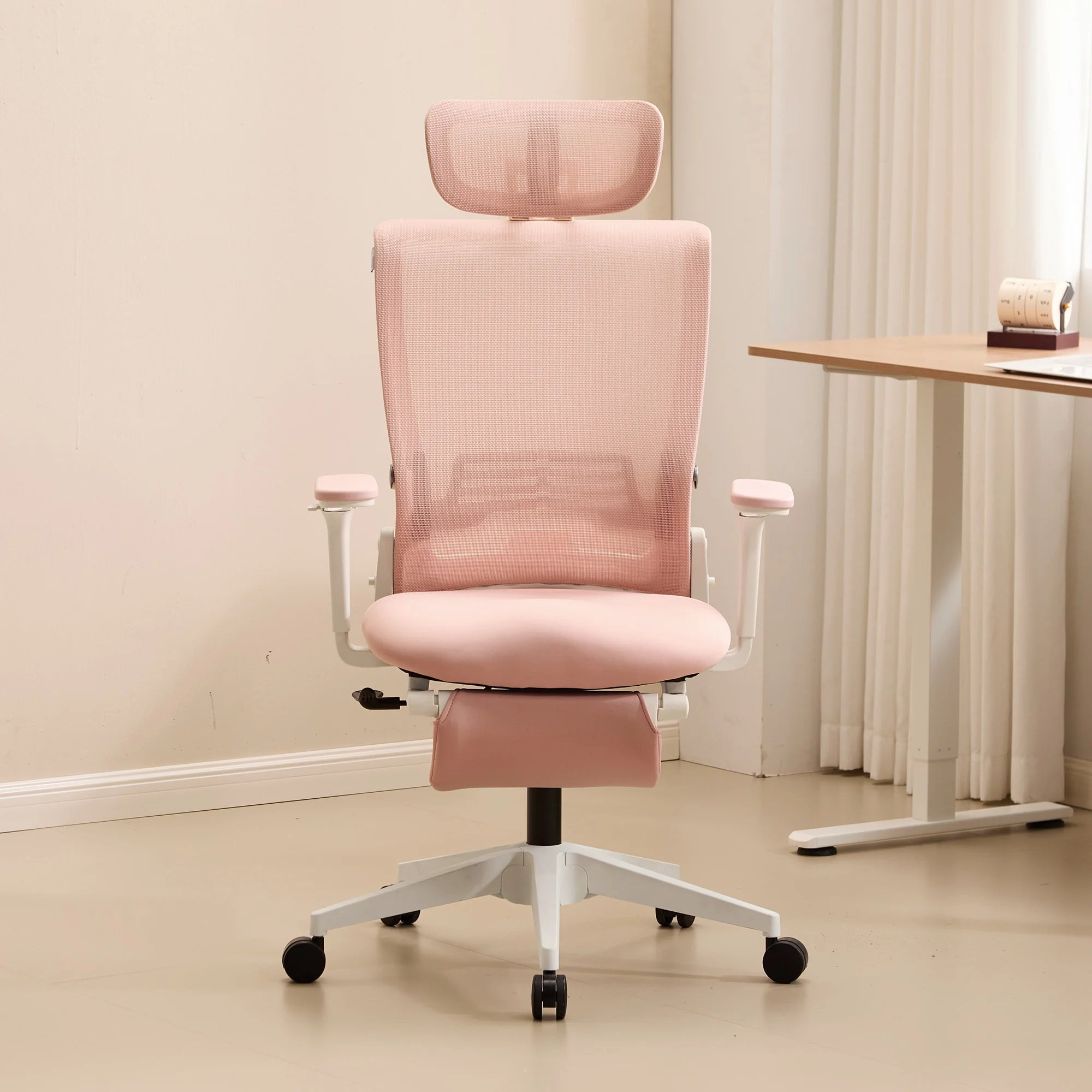 S4 Ergonomic Desk Chair with Foldable Backrest