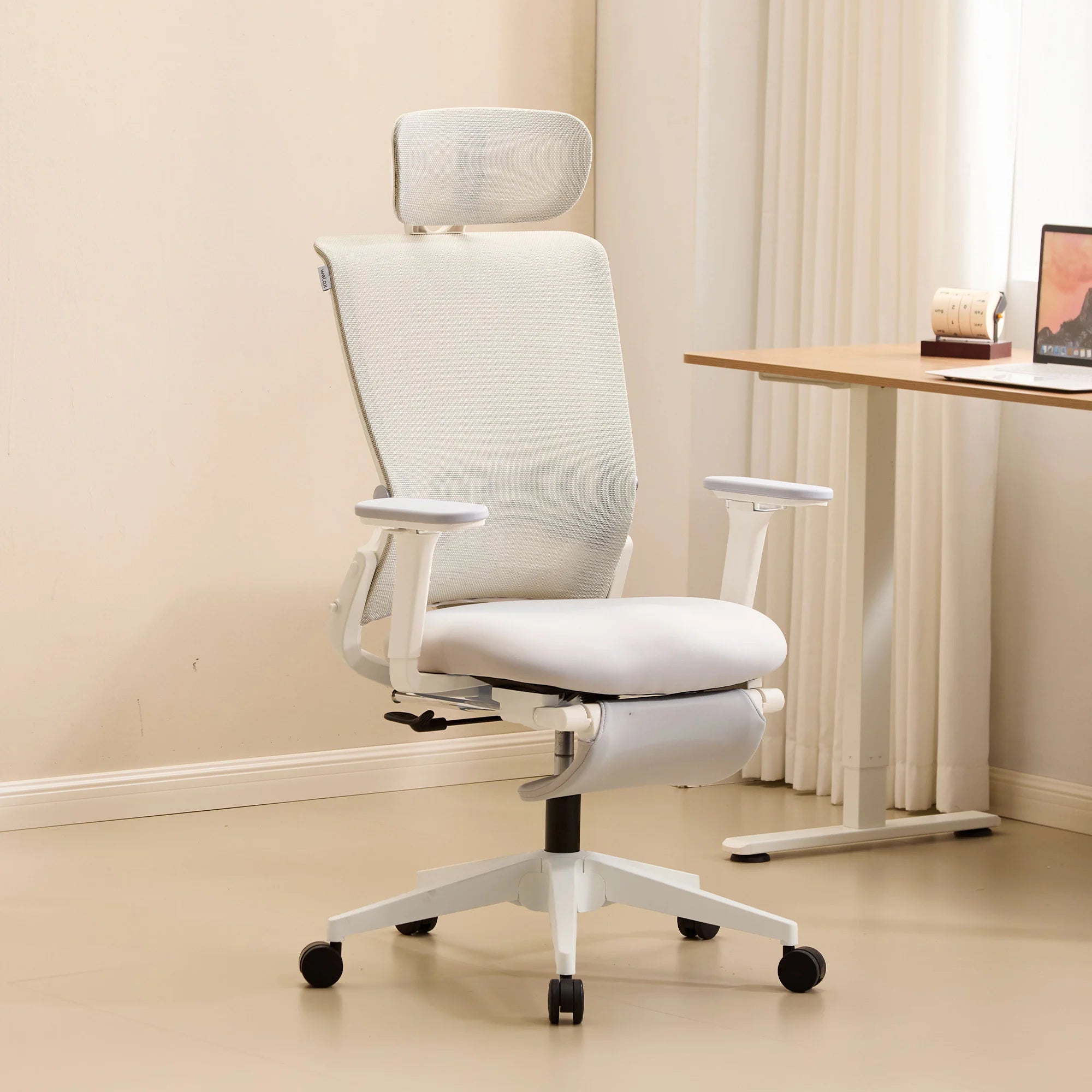 S4 Ergonomic Desk Chair with Foldable Backrest