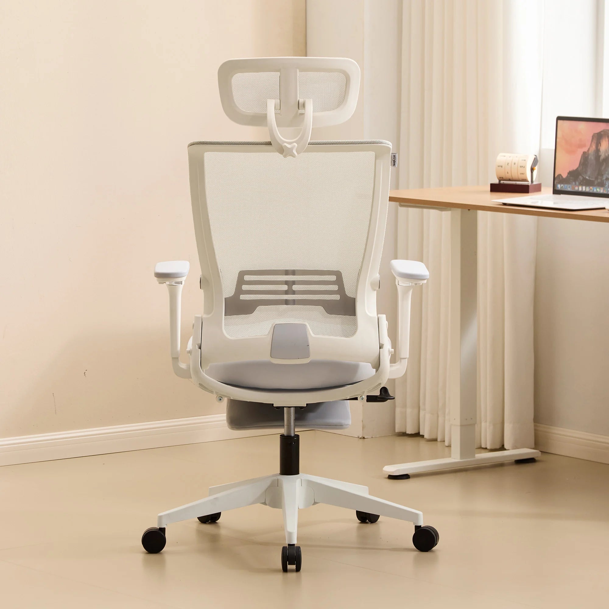 S4 Ergonomic Desk Chair with Foldable Backrest