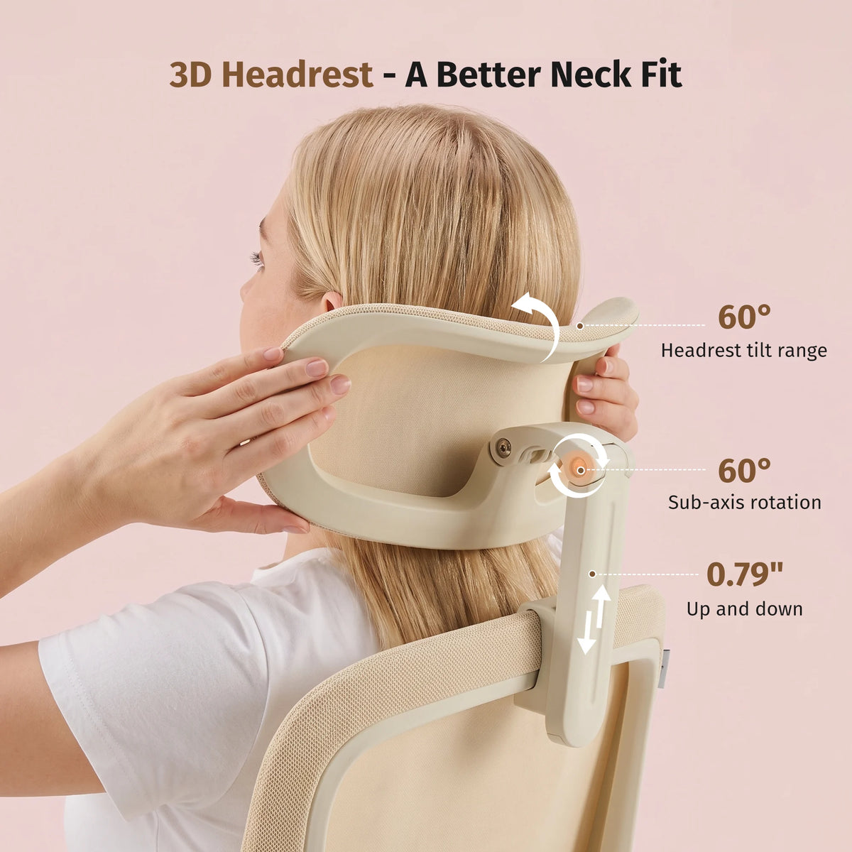 S4 Pro Ergonomic Office Chair with Flip-Up Armrests